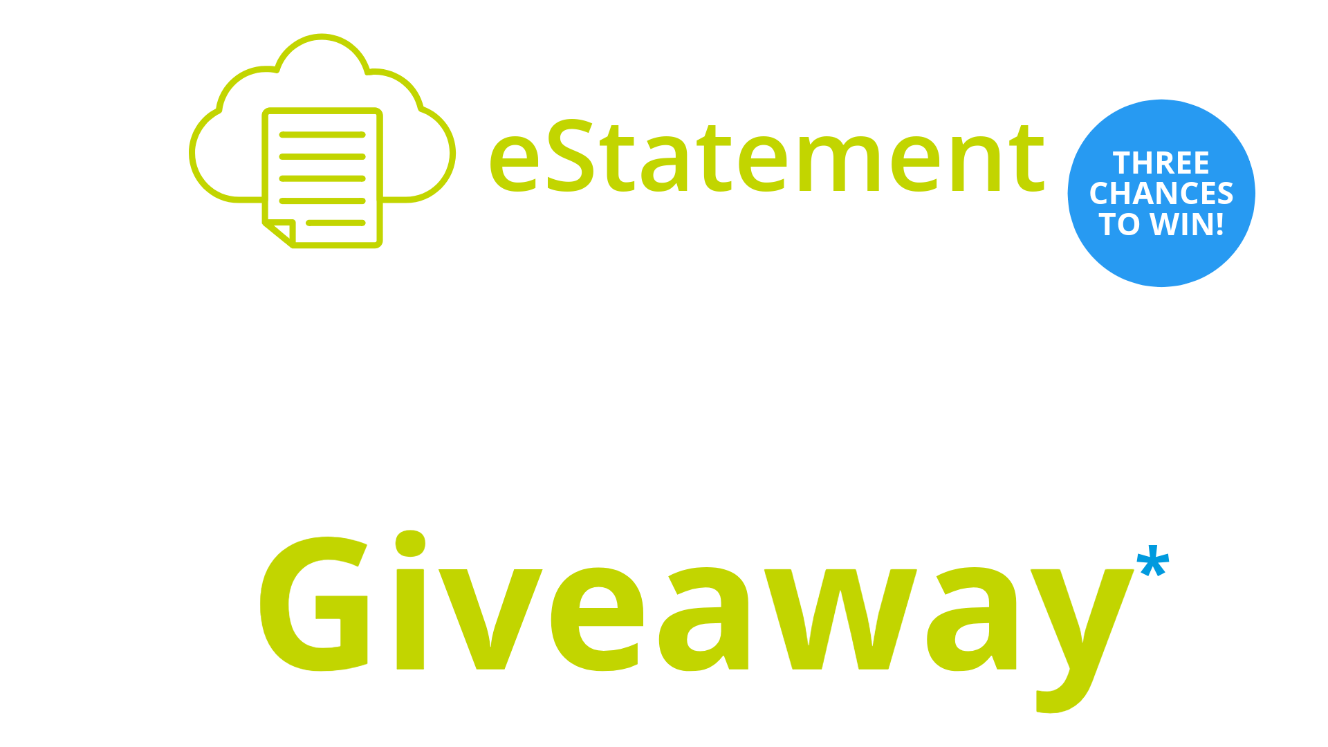 eStatement $1,000 Giveaway